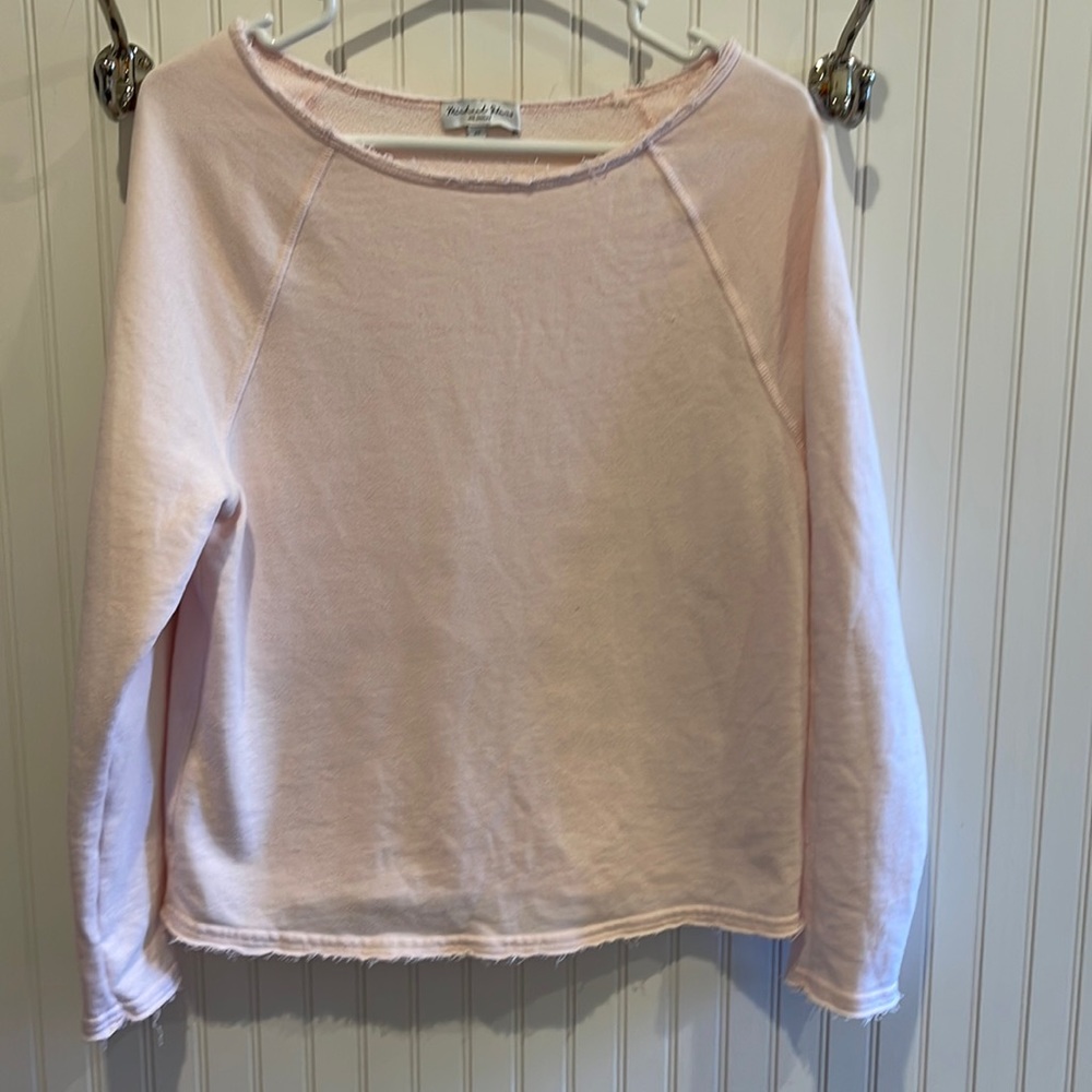 NWOT Michael Stars Darling Pink Pullover!‎